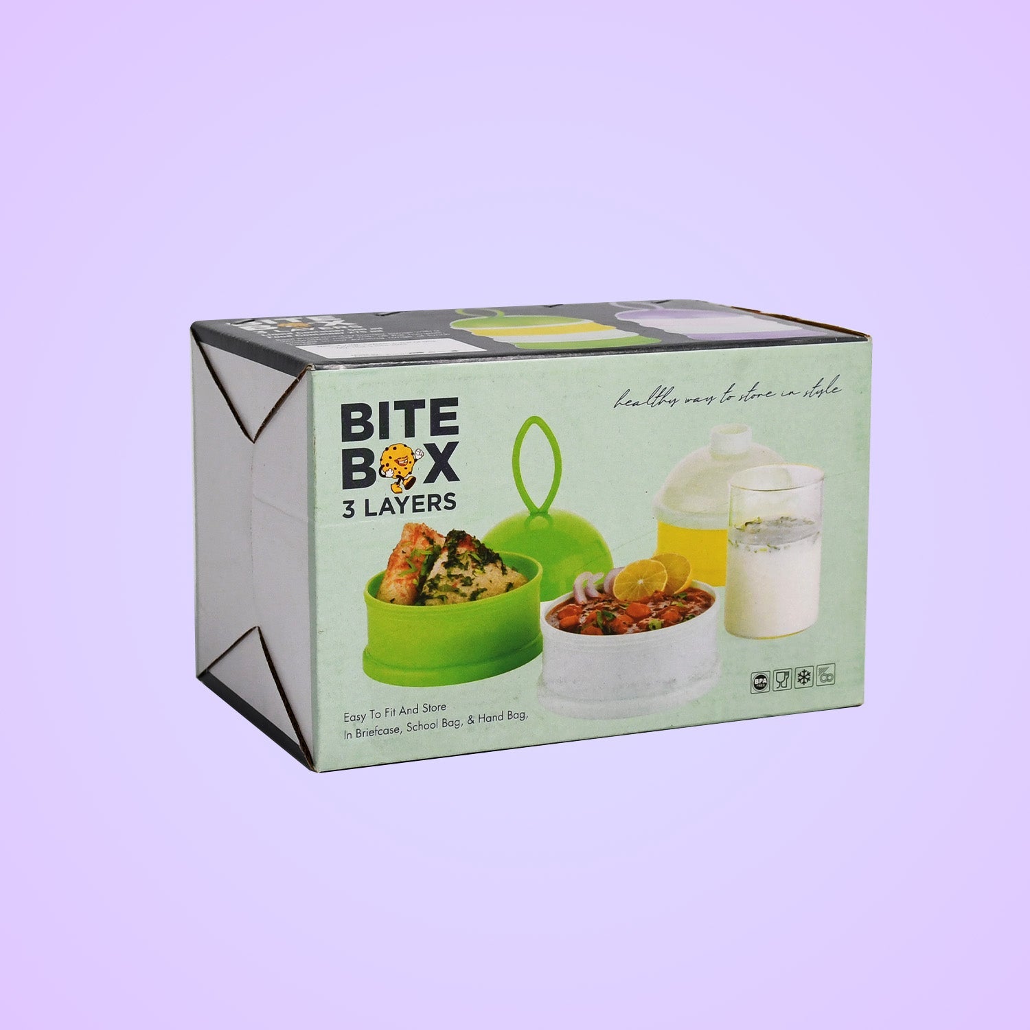 Cute and portable milk powder box Cute and portable milk powder box